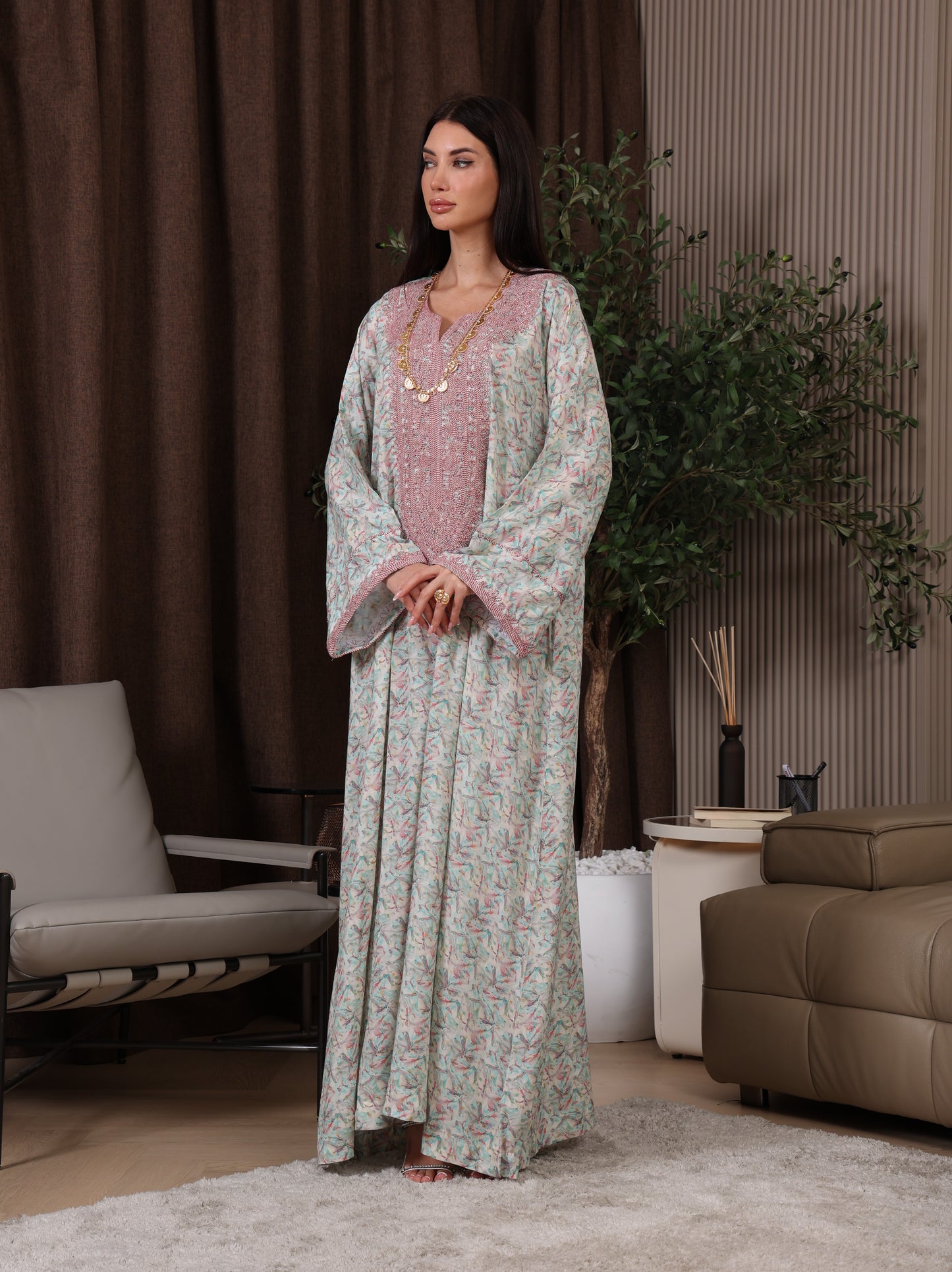 Mira Drape Kaftan