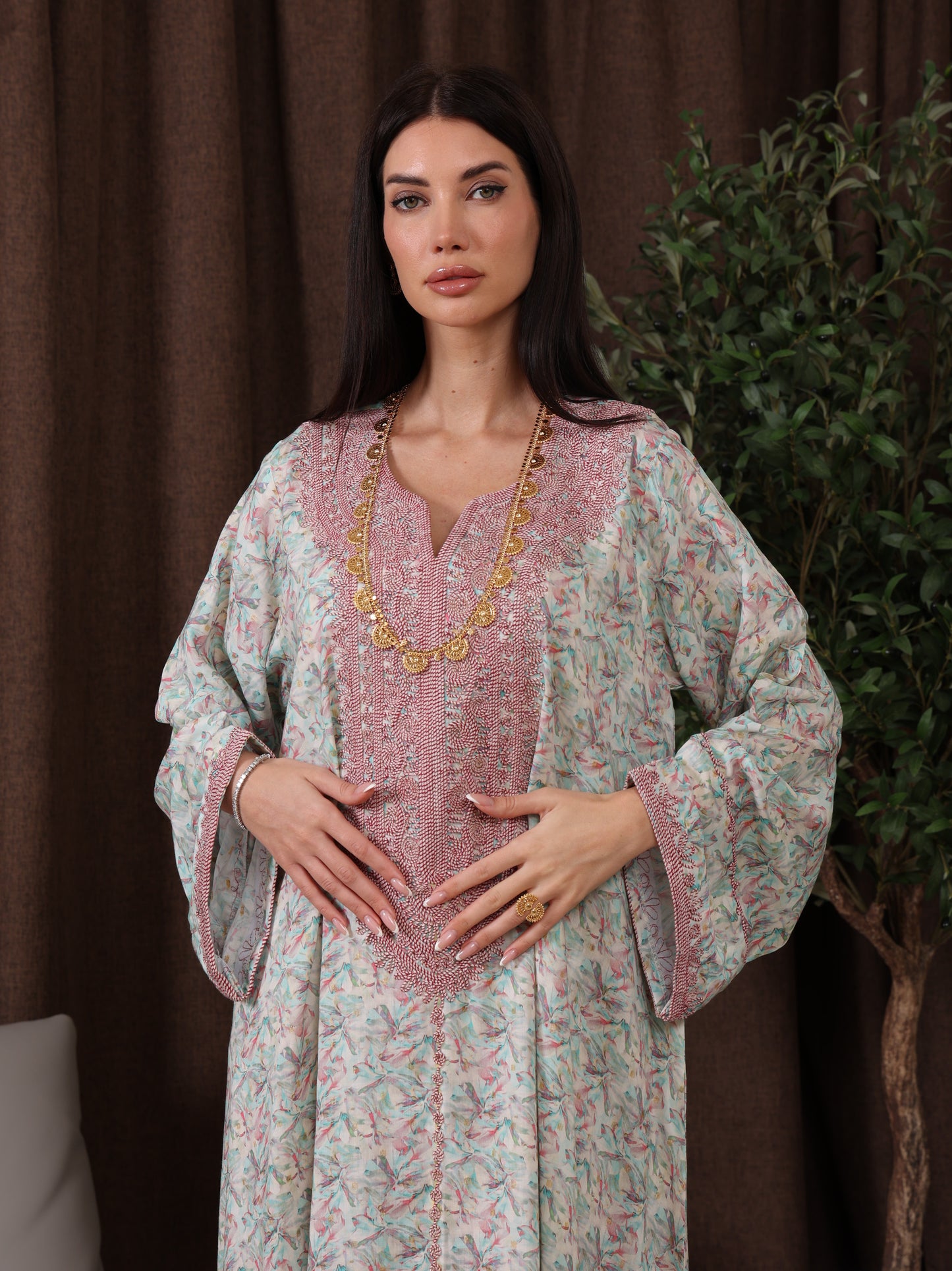 Mira Drape Kaftan