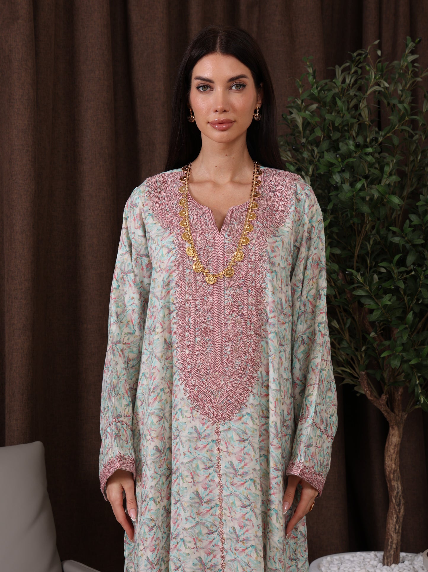 Mira Drape Kaftan