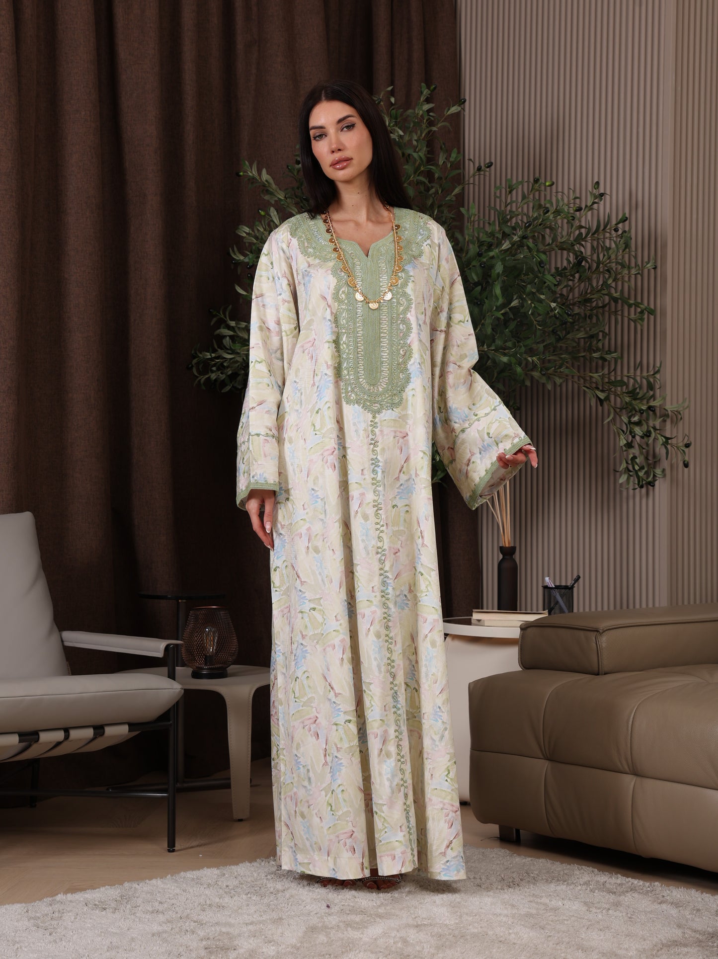 Elora Vine Kaftan