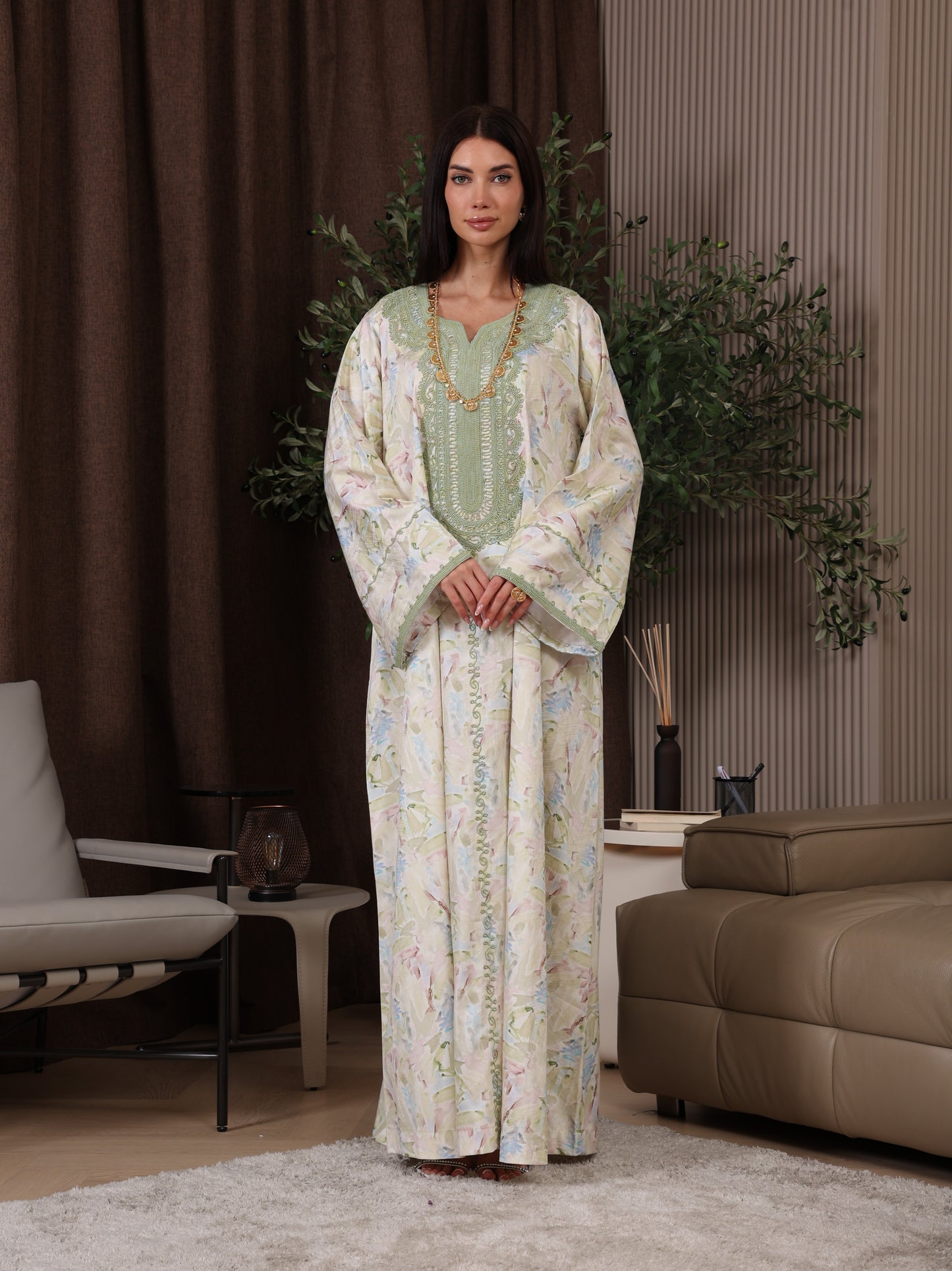 Elora Vine Kaftan