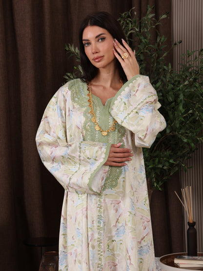 Elora Vine Kaftan