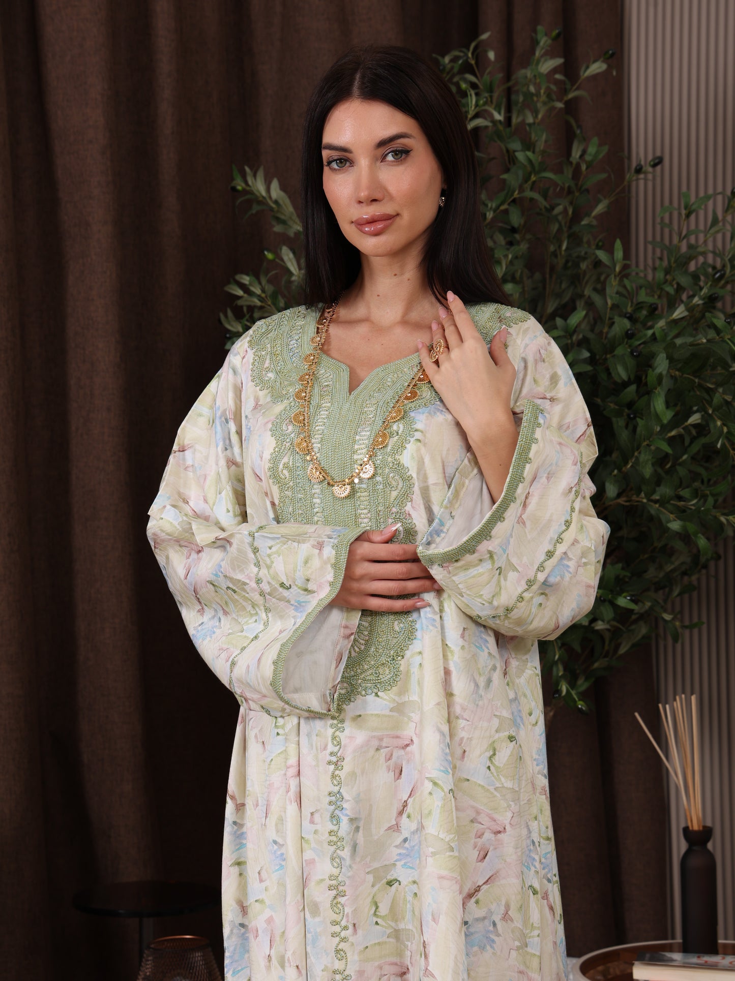 Elora Vine Kaftan