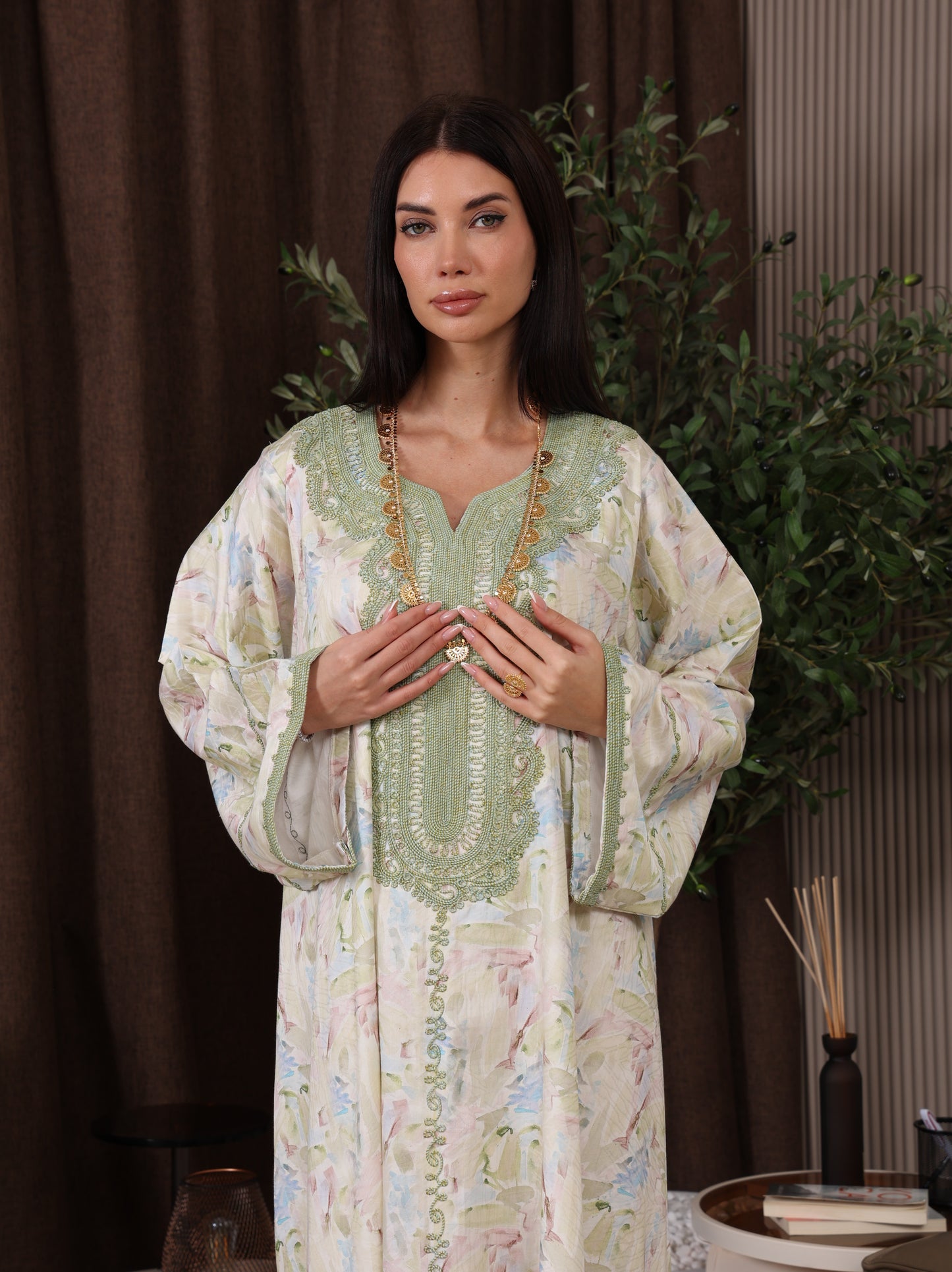 Elora Vine Kaftan