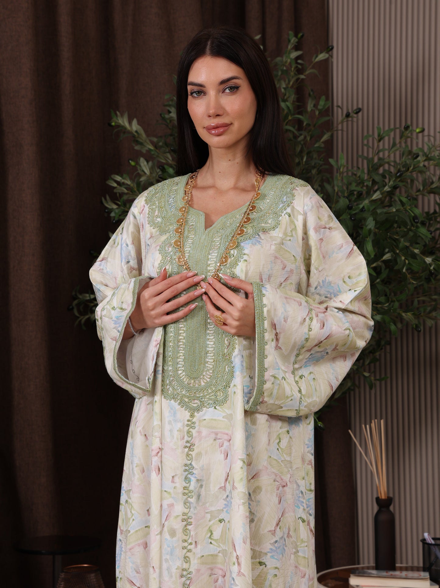 Elora Vine Kaftan