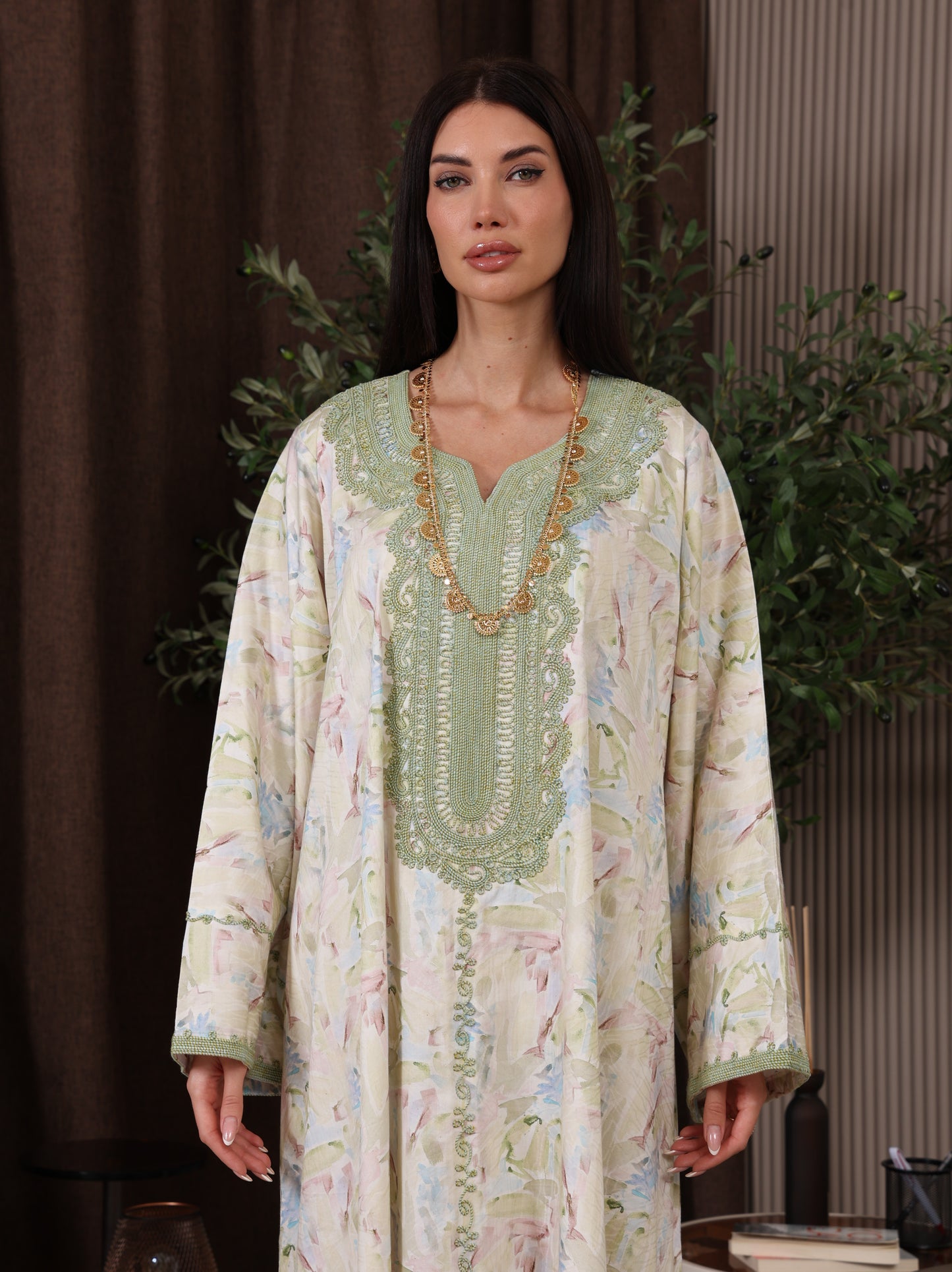Elora Vine Kaftan