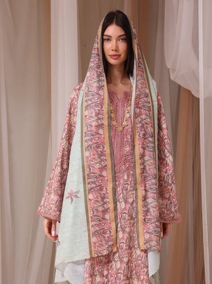 Mauve & Sage Botanical Kaftan
