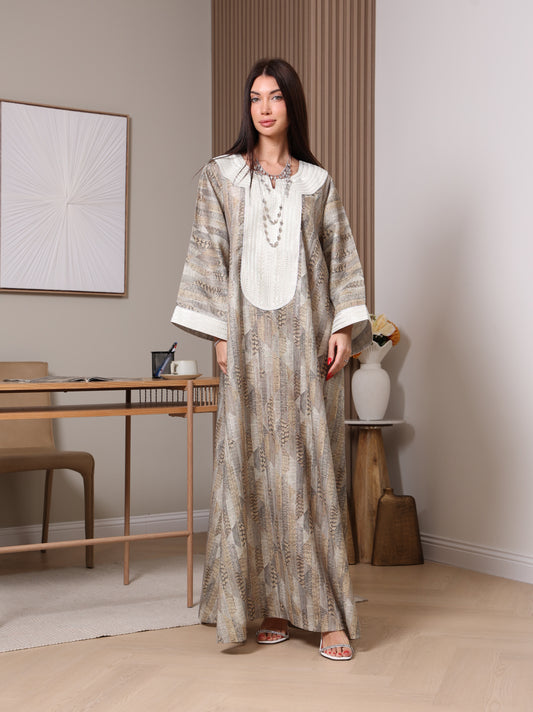 Earthbound Mosaic Kaftan