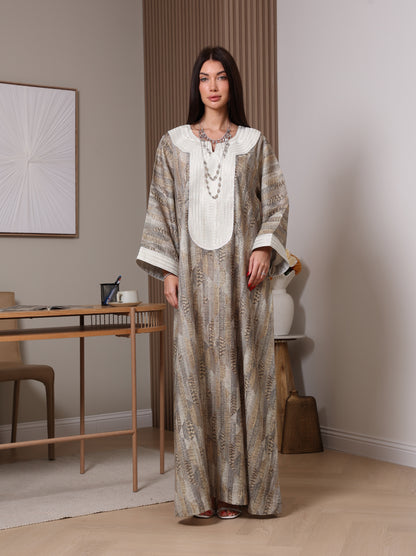Earthbound Mosaic Kaftan