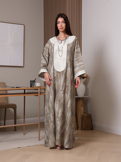 Earthbound Mosaic Kaftan