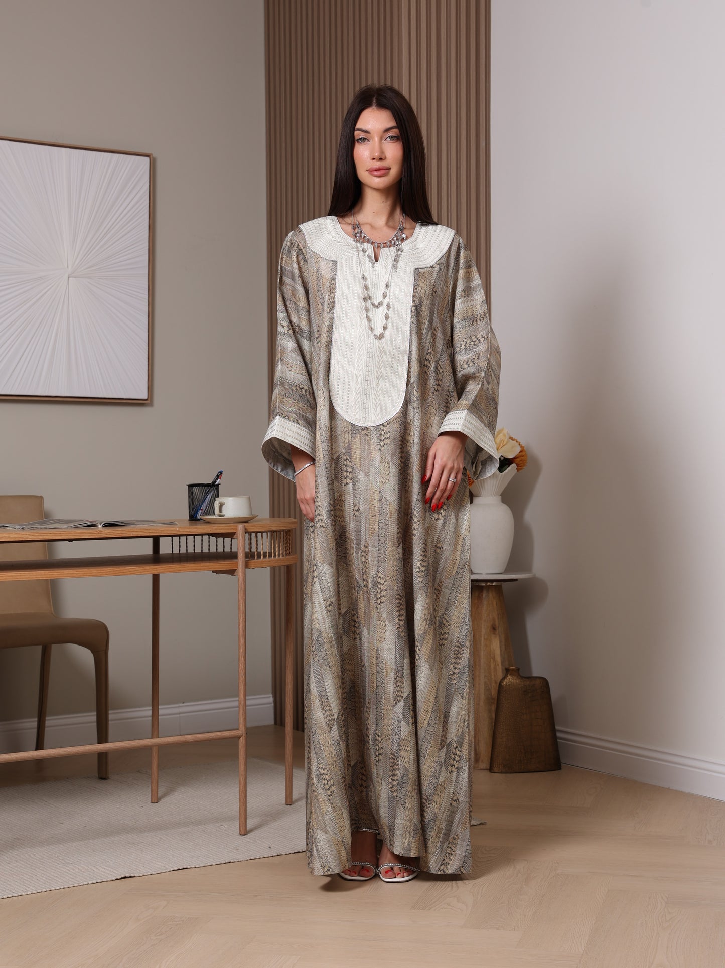 Earthbound Mosaic Kaftan