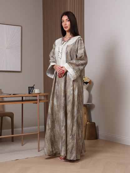 Earthbound Mosaic Kaftan