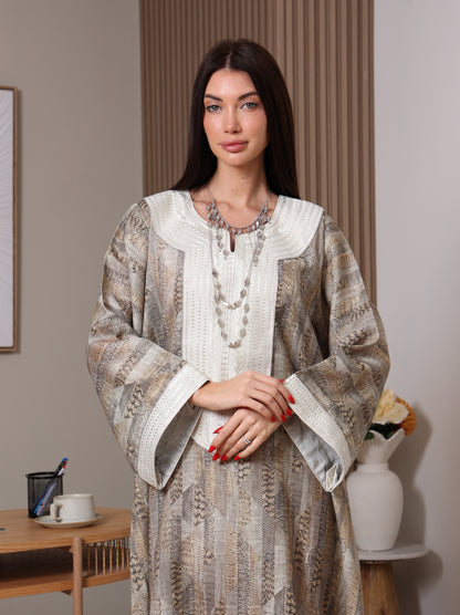 Earthbound Mosaic Kaftan