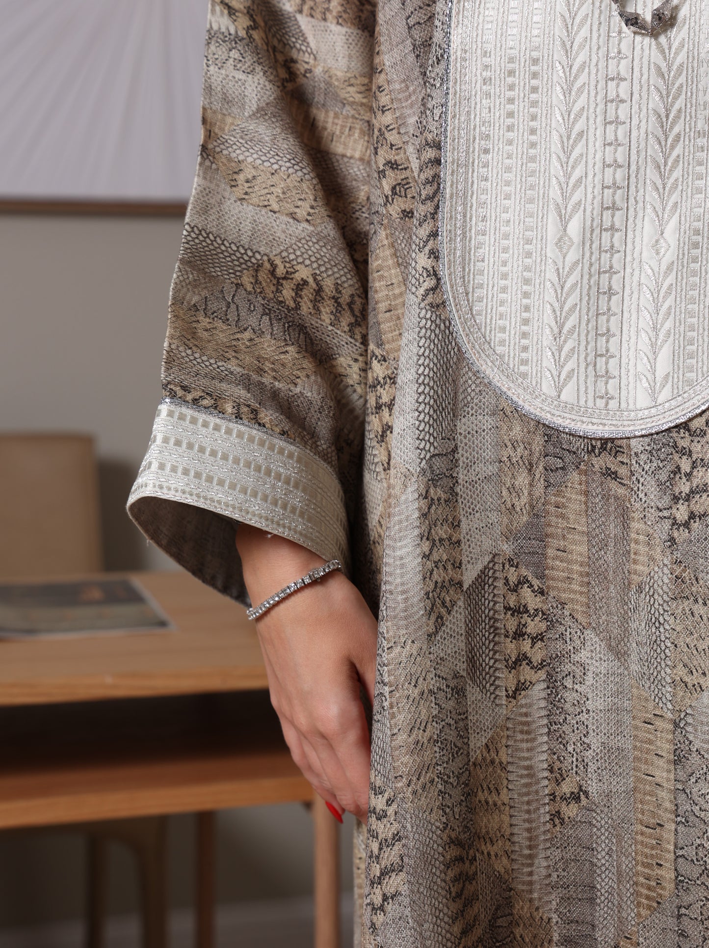 Earthbound Mosaic Kaftan