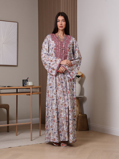 Dusty Rose Enchantment Kaftan