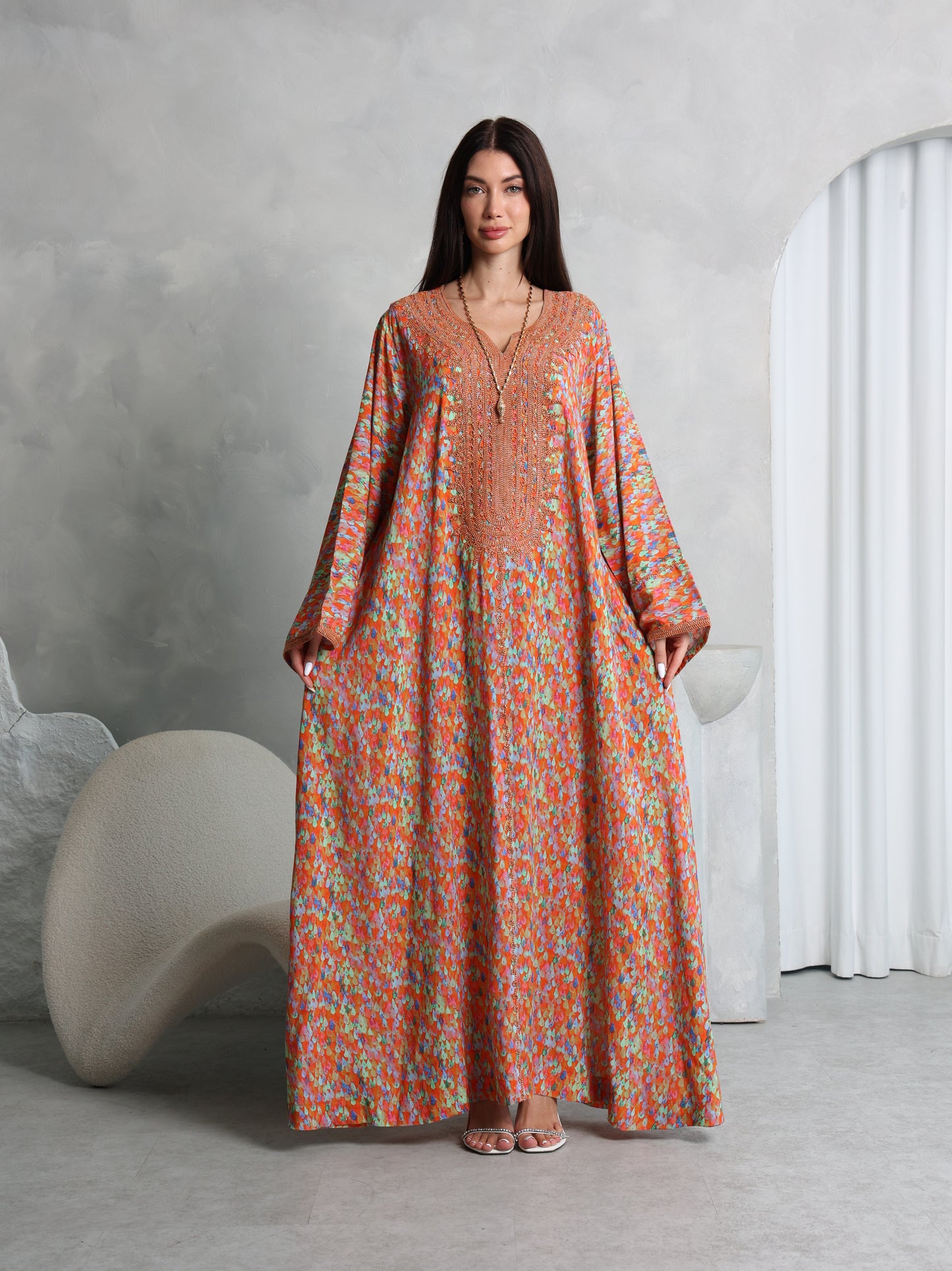 Sunset Mosaic Kaftan