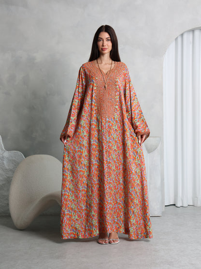 Sunset Mosaic Kaftan
