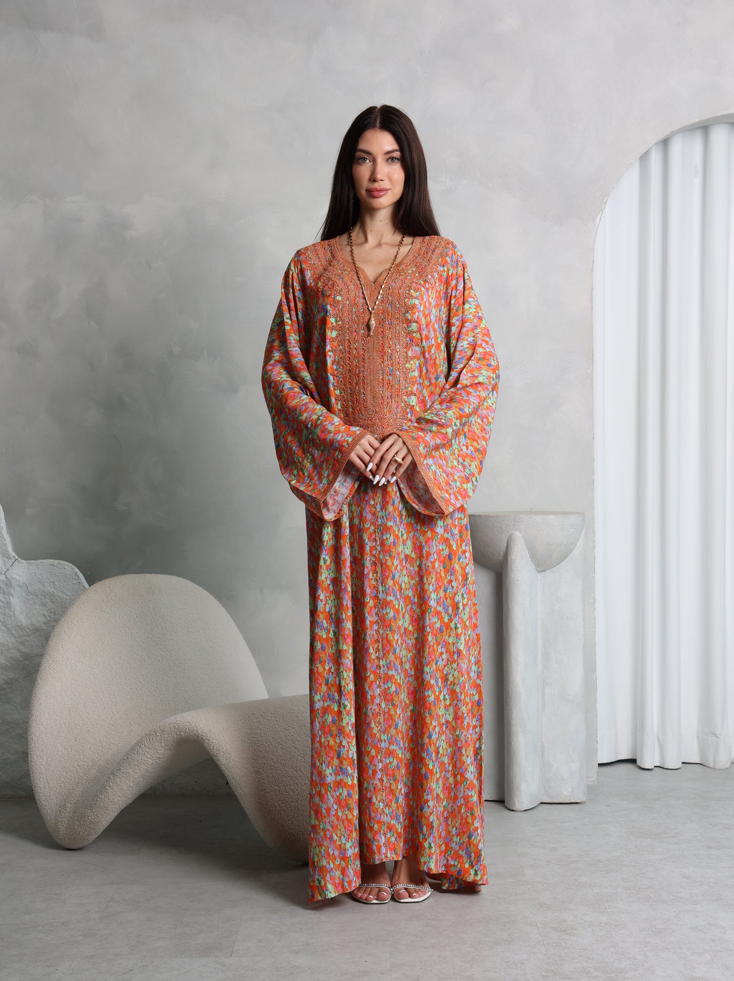 Sunset Mosaic Kaftan