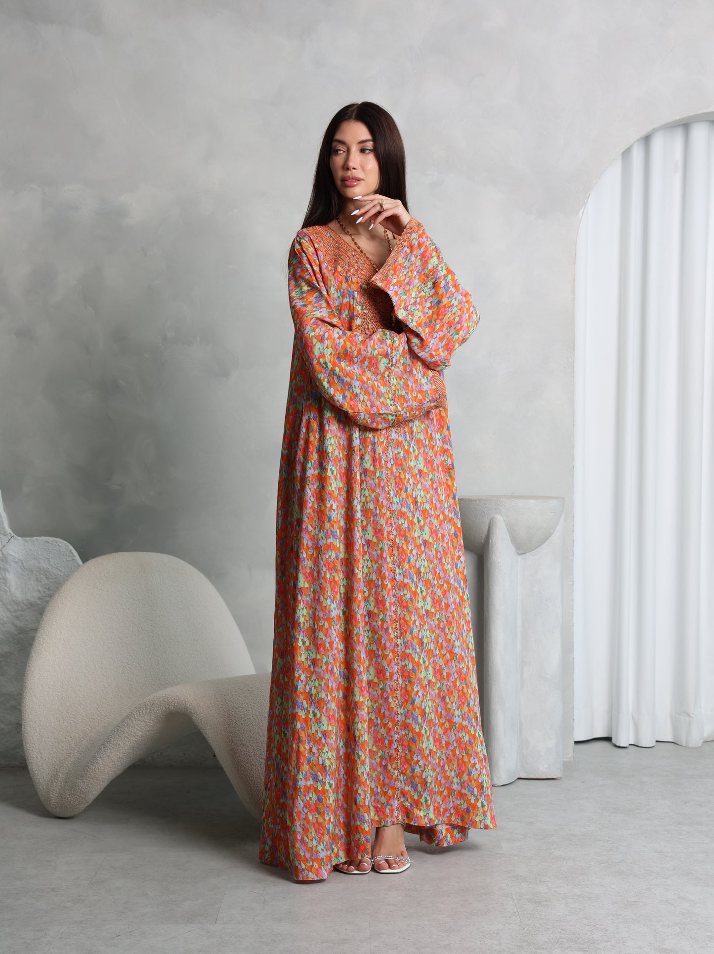 Sunset Mosaic Kaftan