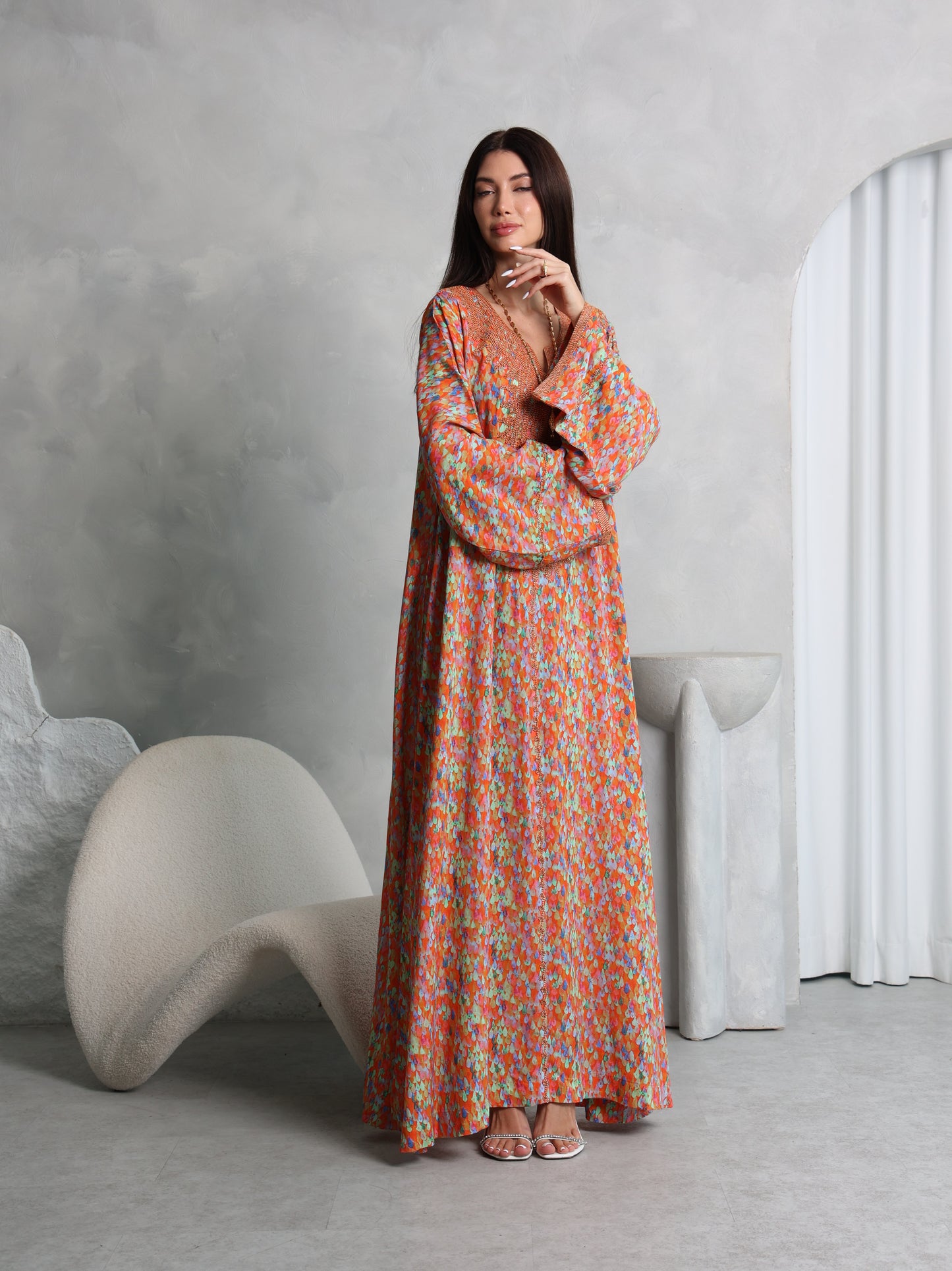 Sunset Mosaic Kaftan