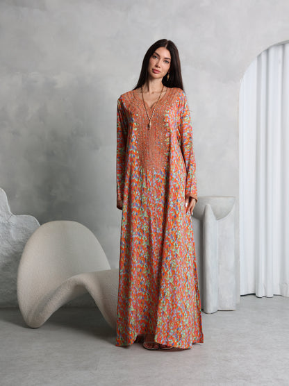Sunset Mosaic Kaftan