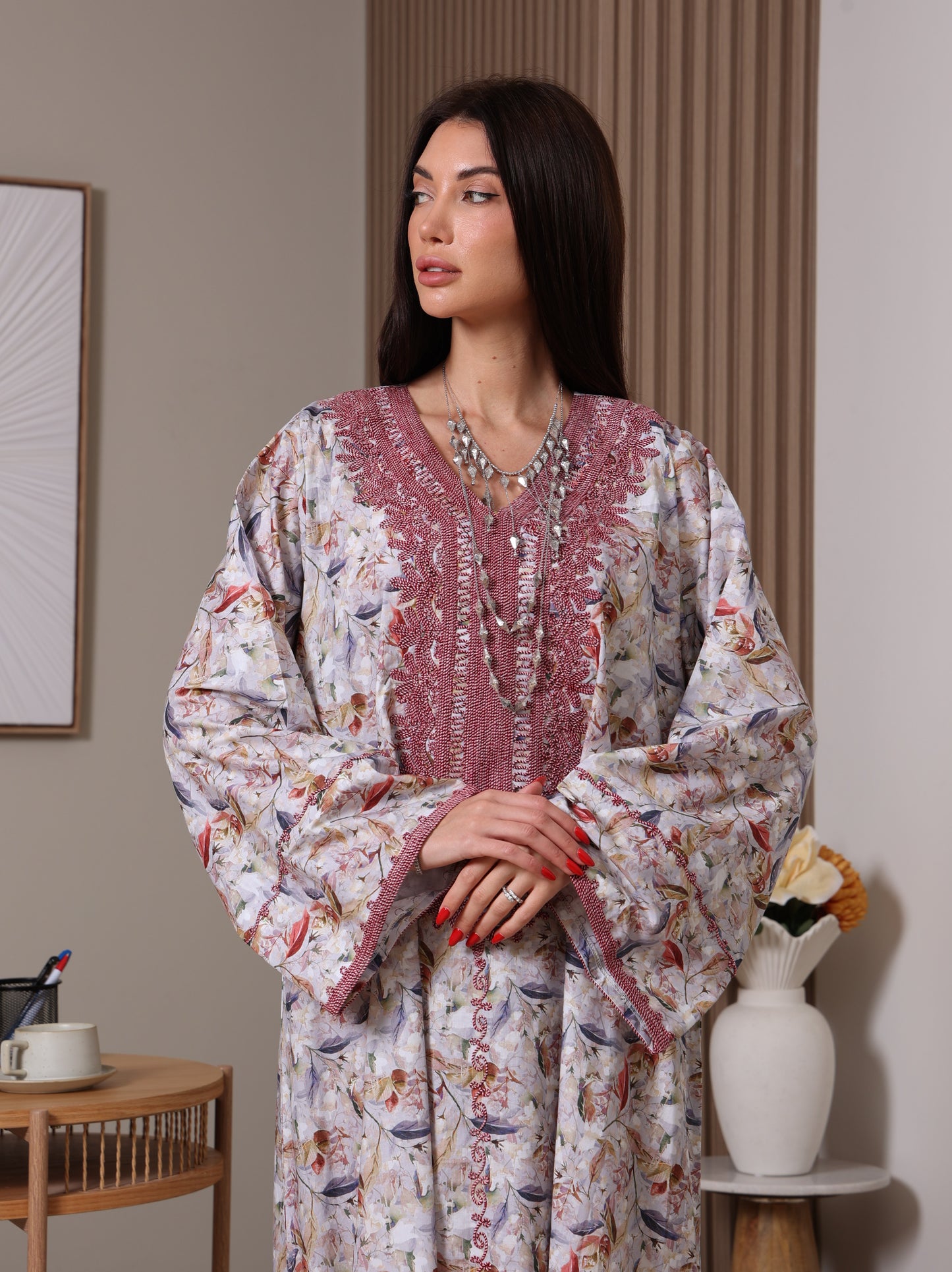 Dusty Rose Enchantment Kaftan