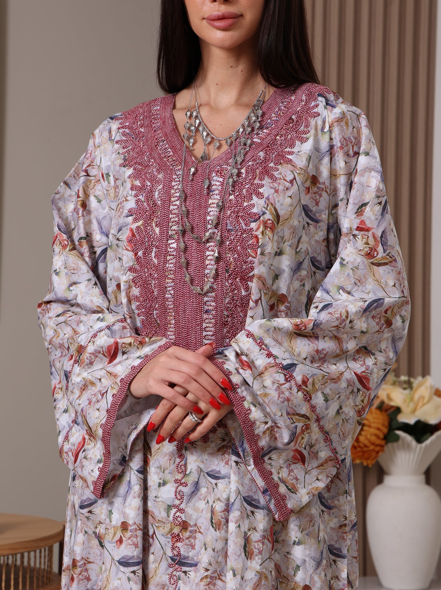 Dusty Rose Enchantment Kaftan