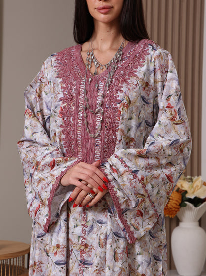 Dusty Rose Enchantment Kaftan