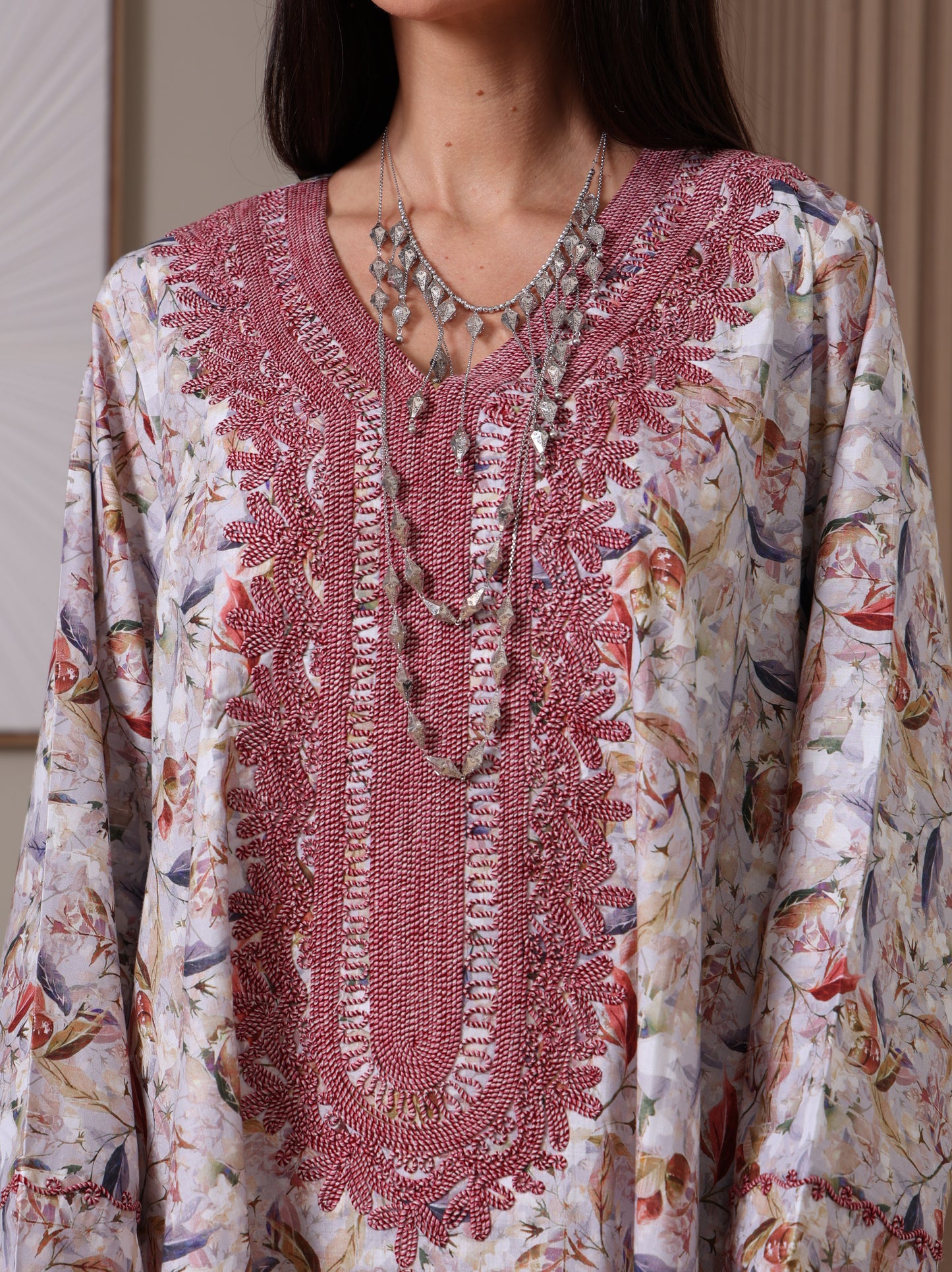 Dusty Rose Enchantment Kaftan