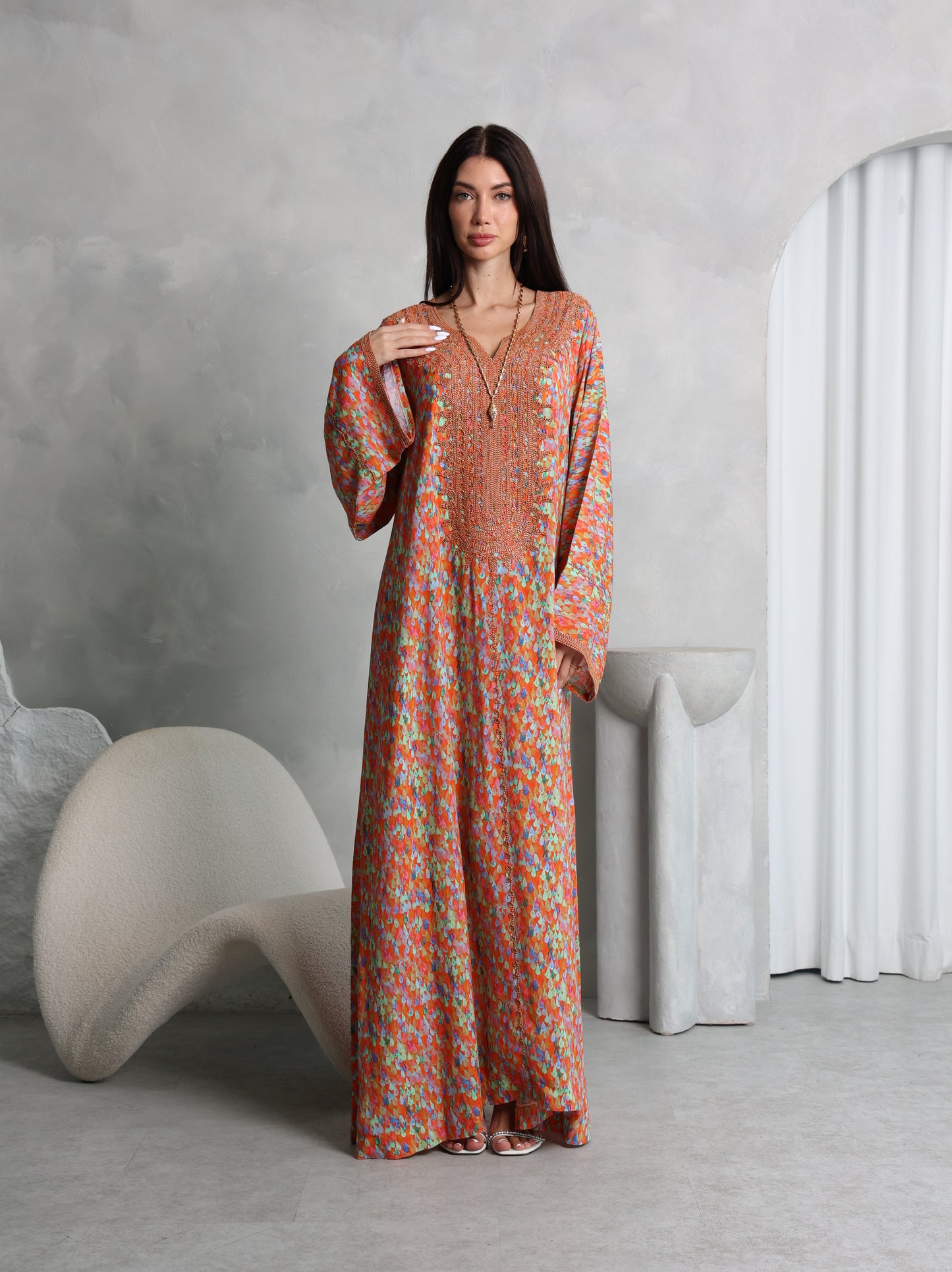 Sunset Mosaic Kaftan