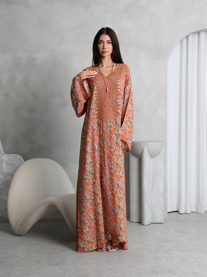 Sunset Mosaic Kaftan