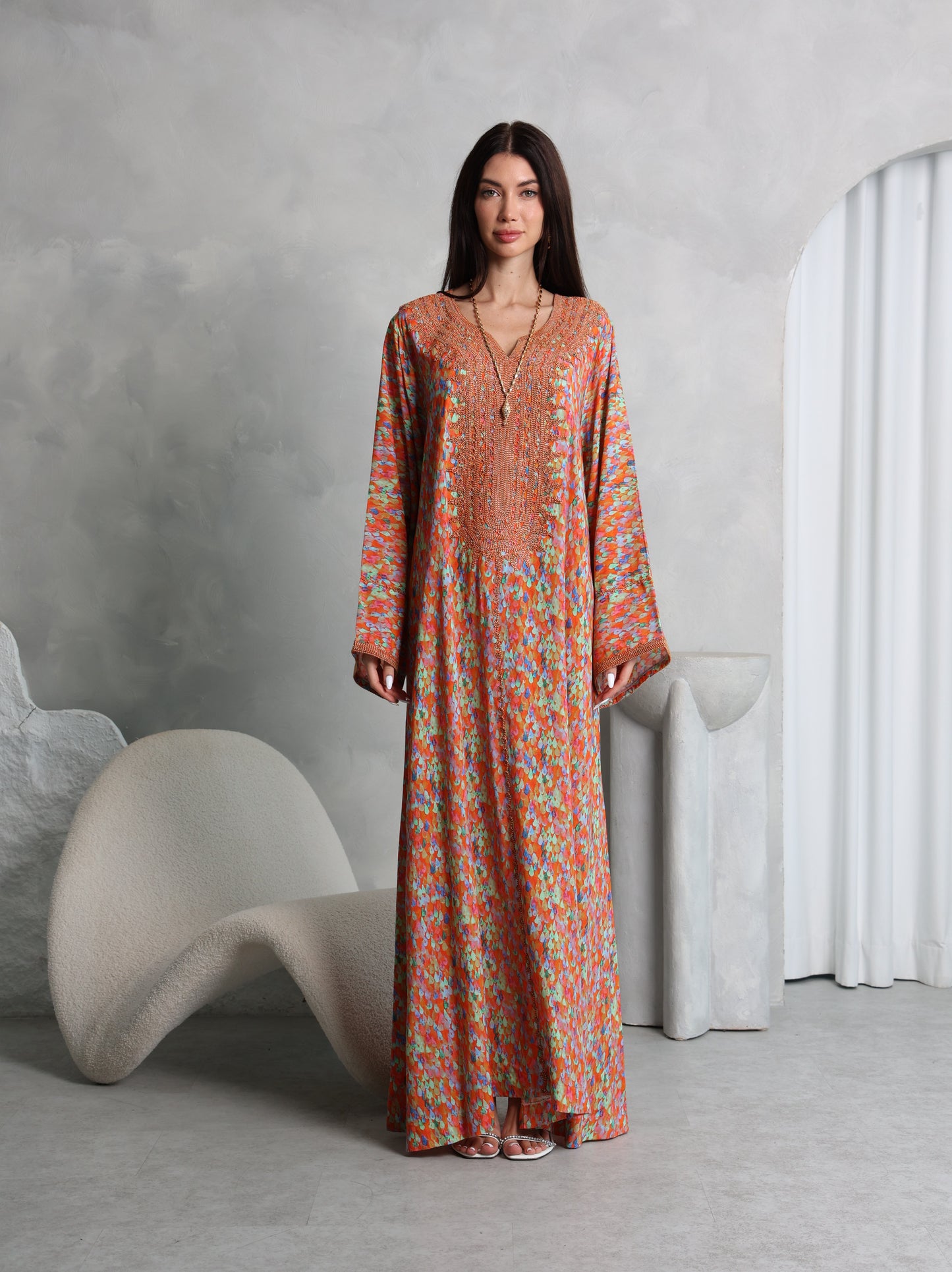 Sunset Mosaic Kaftan