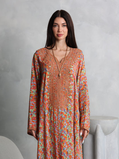 Sunset Mosaic Kaftan