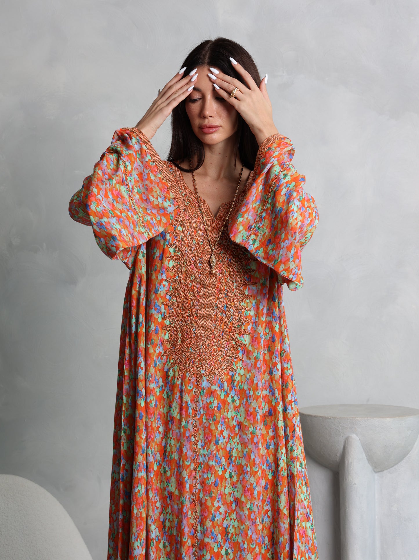 Sunset Mosaic Kaftan