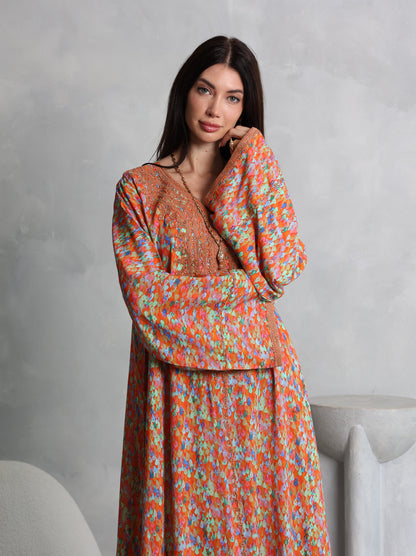 Sunset Mosaic Kaftan