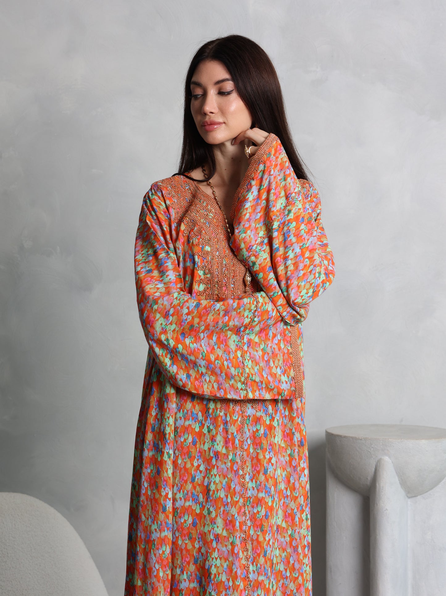 Sunset Mosaic Kaftan