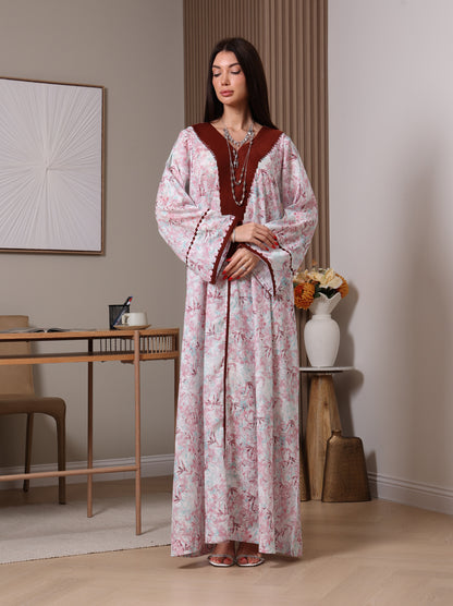 Crimson Petal Kaftan