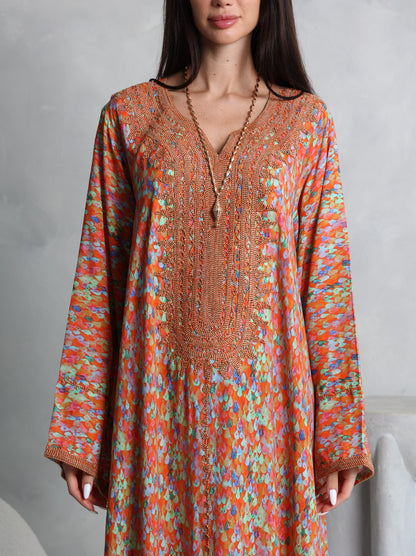 Sunset Mosaic Kaftan