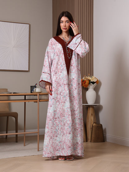 Crimson Petal Kaftan