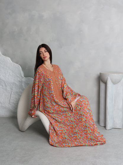 Sunset Mosaic Kaftan