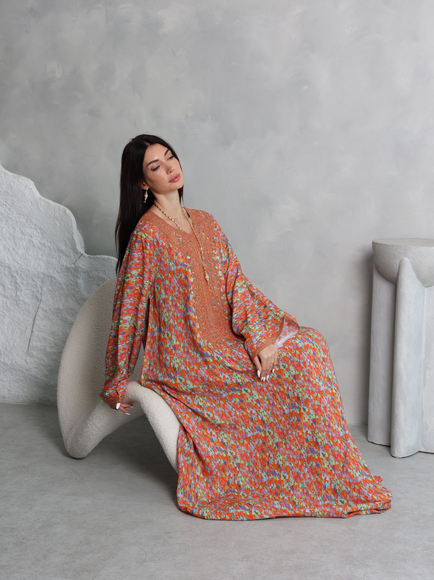Sunset Mosaic Kaftan