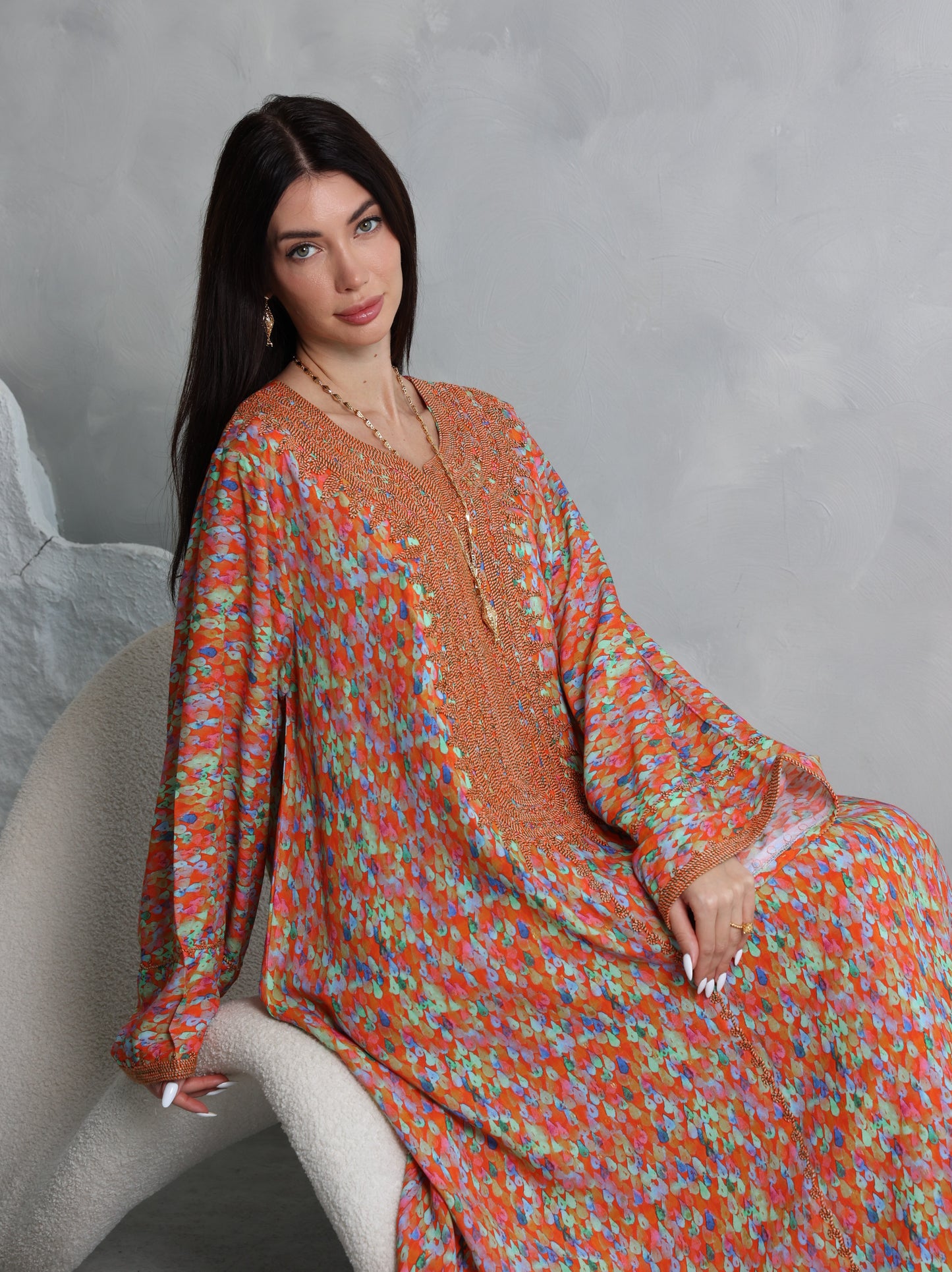 Sunset Mosaic Kaftan