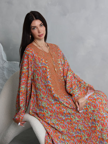 Sunset Mosaic Kaftan