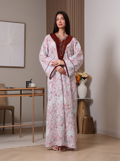 Crimson Petal Kaftan