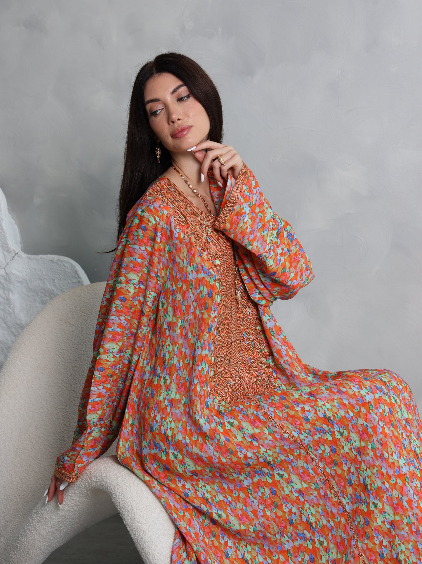 Sunset Mosaic Kaftan