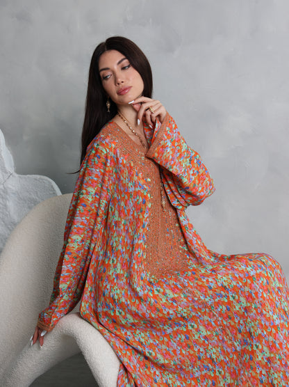 Sunset Mosaic Kaftan