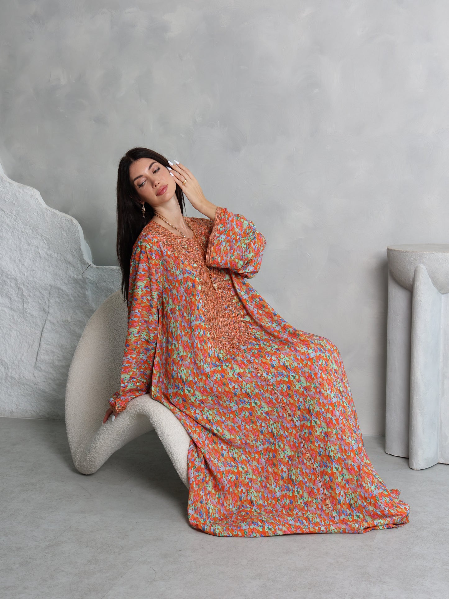 Sunset Mosaic Kaftan