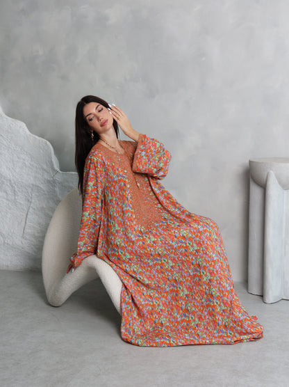 Sunset Mosaic Kaftan