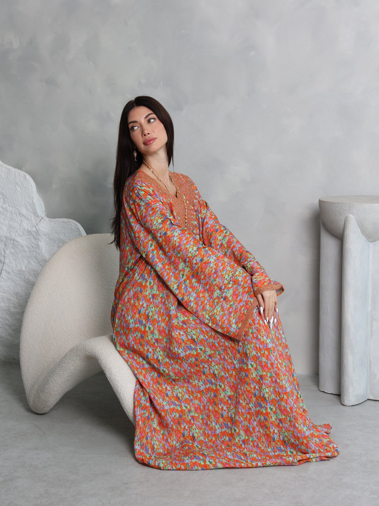 Sunset Mosaic Kaftan