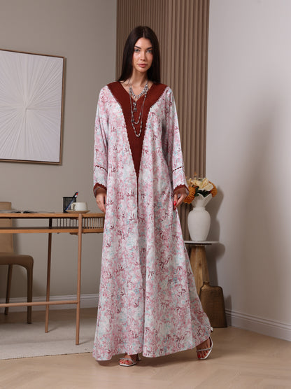 Crimson Petal Kaftan